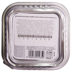 Monge Dog Monoprotein Fruits консервы для собак паштет из ягненка с черникой 150г