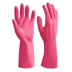 ЗУБР латекс+ р.XL, хозяйственно-бытовые стойкие к кислотам и щелочам, латексные перчатки (11250-XL)