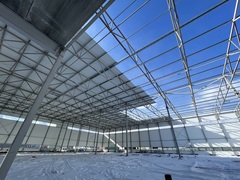 Комплексная поставка и монтаж кровли 7000м2 из ПВХ мембраны (Система ТН СМАРТ) Склад с офисно-бытовыми помещениями г. Березовский