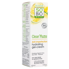 Гель-крем увлажняющий от несовершенств с экстрактом плодов юдзу, 40 мл