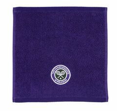 Теннисное полотенце Wimbledon Face - green/purple