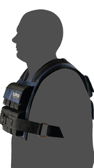 Жилет-утяжелитель Hard Training Filippov 18кг (синий), синий