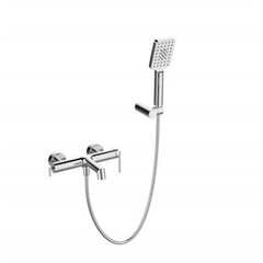 BelBagno ACQUA-VASM/DFS-CRM ACQUA Смеситель для ванны и душа в комплекте с ручным душем, шлангом и держателем, хром ACQUA-VASM/DFS-CRM фото