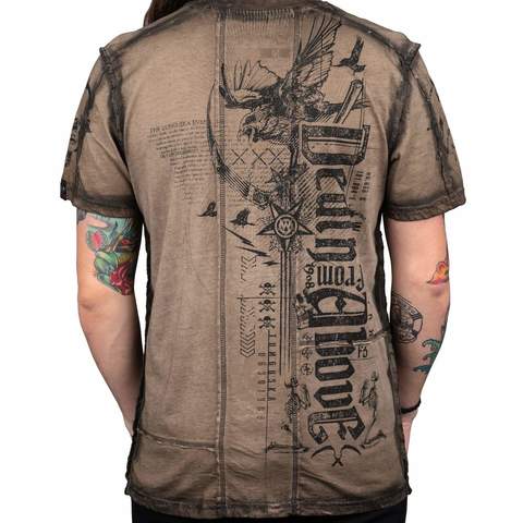 Wornstar | Футболка мужская TUNGUSKA TEE W002 спина