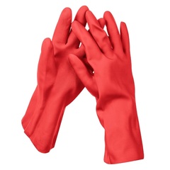 ЗУБР латекс+ р.XL, хозяйственно-бытовые стойкие к кислотам и щелочам, латексные перчатки (11250-XL)