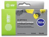 Картридж струйный Cactus CS-EPT7014 желтый (35мл) для Epson WF-4015, 4020, 4025, 4095, 4515