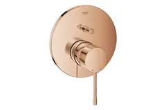 GROHE Essence 24167DA1 Внешняя часть смесителя для ванны скрытого монтажа на 2 потребителя, круглая, теплый закат глянец фото