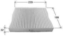 Фильтр салонный VIC  AC-206E