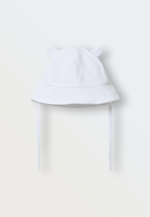 Панамка из муслина (белая)