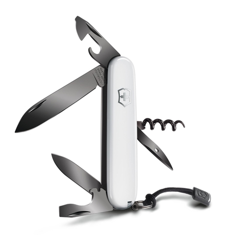 Нож Victorinox Spartan PS, 91 мм, 13 функций, белый, с темляком
