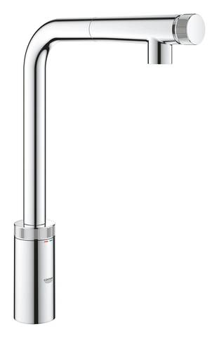 Смеситель для мойки с выдвижным изливом Grohe Minta 31613000