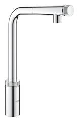 Смеситель для мойки с выдвижным изливом Grohe Minta 31613000 фото