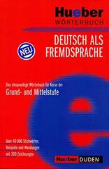 Duden Worterbuch DaF, einsprachig, Mittelstufe