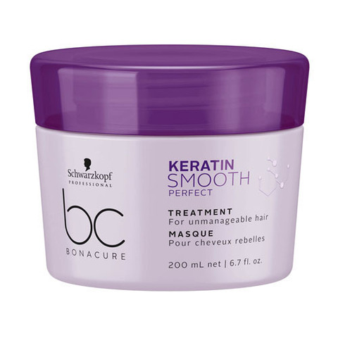 Schwarzkopf BC Bonacure Keratin Smooth Perfect Treatment - Маска для гладкости волос