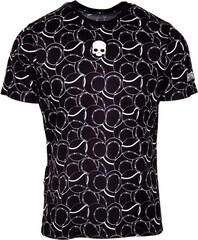 Теннисная футболка Hydrogen Allover Tennis Tech T-Shirt - black