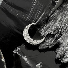 Накрутка "Hammered Moon" - Белое золото
