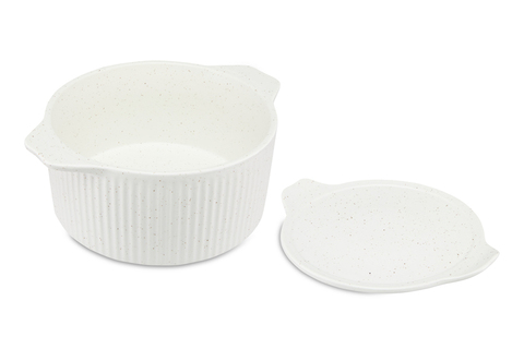 Кастрюля с крышкой 3л Maxwell & Williams Speckle молочная в крапинку