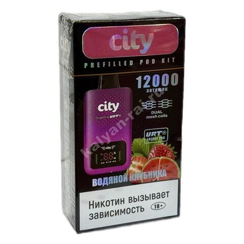 City Energy Pro URT POD Kit - Арбуз Клубника 12000 затяжек