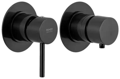 Remer X96D3CFP Смеситель для душа Remer X Style X96D3CFP, черный брашированный хром