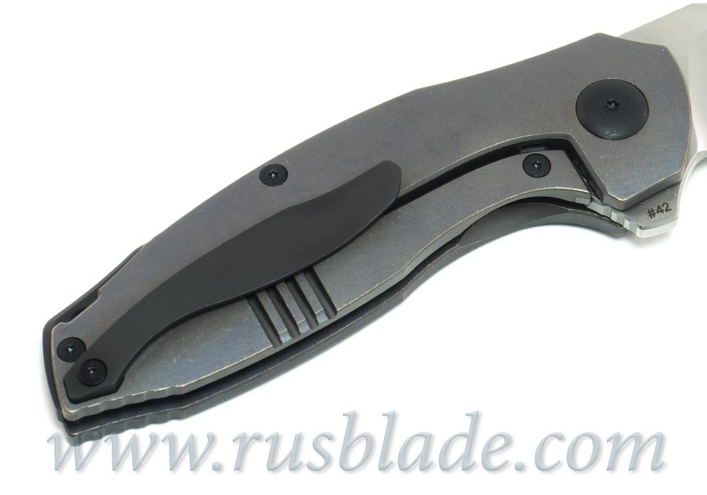 CKF Baugi knife (Malyshev design, M390, Ti) - фотография 