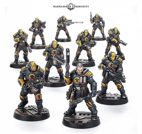 NECROMUNDA: PALANITE ENFORCER PATROL