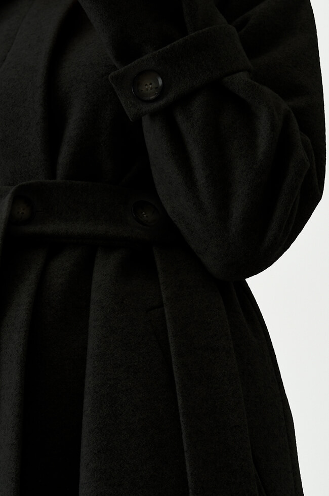 0092 Пальто женское (черный)