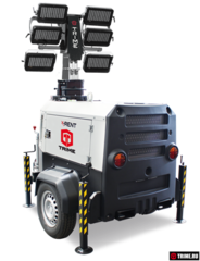 Осветительная мачта TRIME X-Rent 6x320W LED дизельная - [8.5 м / Kubota]