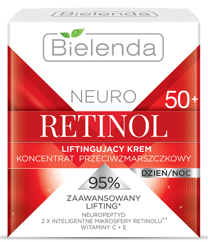 NEURO RETINOL Лифтинг-крем-концентрат против морщин для лица 50+ день/ночь  50мл