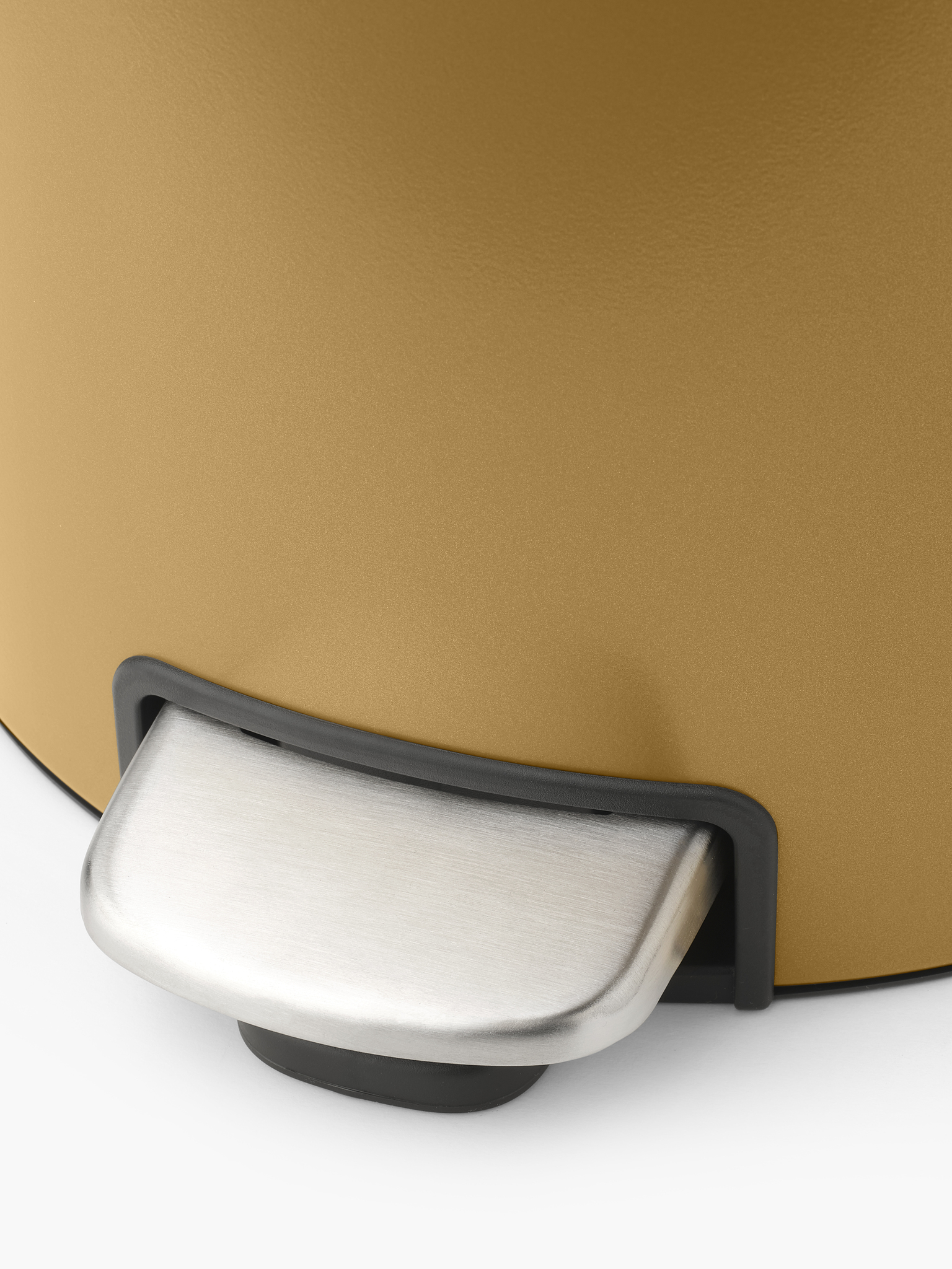 Мусорный бак newIcon (30 л), Светлое золото, арт. 238765 - фото 3