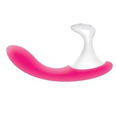 Розовый вибростимулятор простаты LArque Prostate Massager - 17,8 см. - 