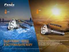 Фонарь Fenix LR80R 18000lm аккумуляторный