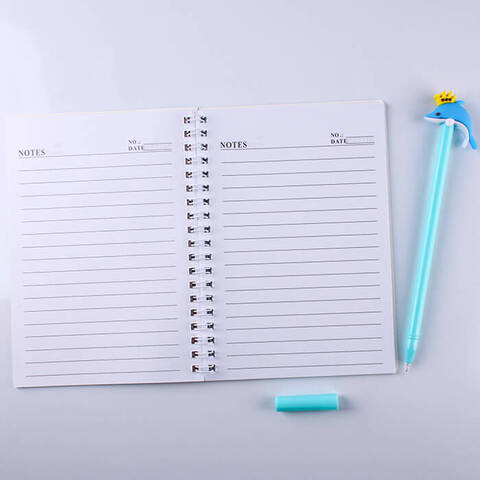 Блокнот подарочный с ручкой Морские жители