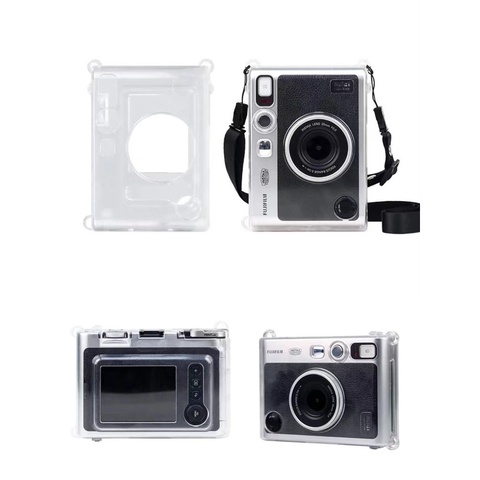 İnstax fotoaparat üzlüyü \ Instant Camera Case Mini EVO transparet