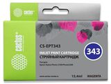 Картридж струйный Cactus CS-EPT343 пурпурный (15.4мл) для Epson Stylus Photo 2100
