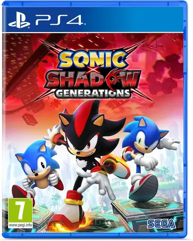 Sonic x Shadow Generations Day One Edition (диск для PS4, интерфейс и субтитры на русском языке)