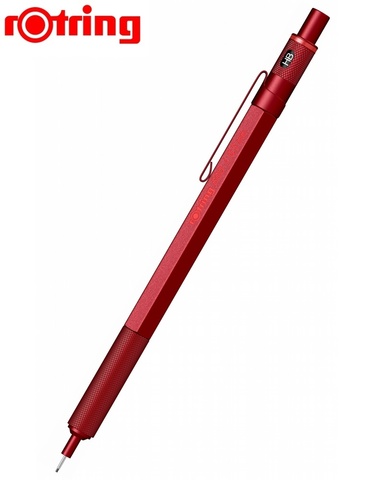 Карандаш механический Rotring 600 Metal Red, 0,5 mm (2114264)