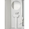 Ideal Standart BD200AA CERAPLAN Смеситель для умывальника без донного клапана, система монтажа EASY-FIX (облегченный монтаж), гибкая подводка G3/8", картридж FirmaFlow 38 мм с функцией HWTC (ограничение максимальной температуры горячей воды), металли