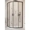 Radaway 10228080-54-01 Душевое ограждение Alienta Black A 80x80x190 10228080-54-01