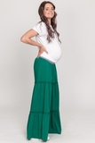 Юбка для беременных 10610 зеленый