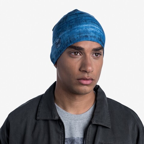 Картинка шапка Buff Hat Microfiber Reversible Synaes Blue - 4