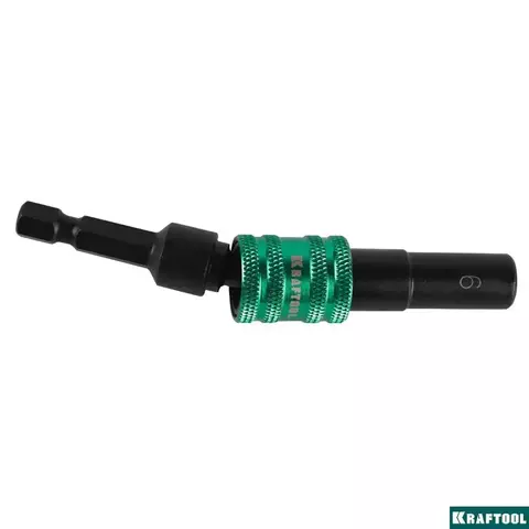 KRAFTOOL 6 мм, 1 шт, бита с торцовой головкой (26395-06)