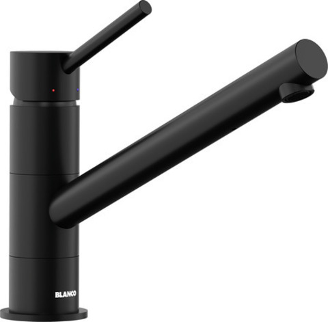 Смеситель Blanco Kano Silgranit, чёрный матовый