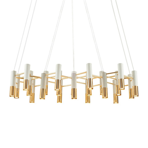 Люстра Ike Suspension White-Gold 22