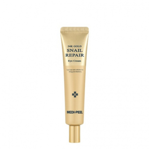 MEDI-PEEL 24K Gold Snail Repair Eye Cream Крем для глаз с 24К золотом и муцином улитки, 40 мл