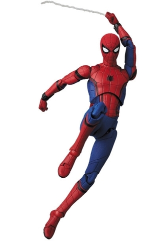 Человек Паук Возвращение домой фигурка Питер Паркер Mafex No.103