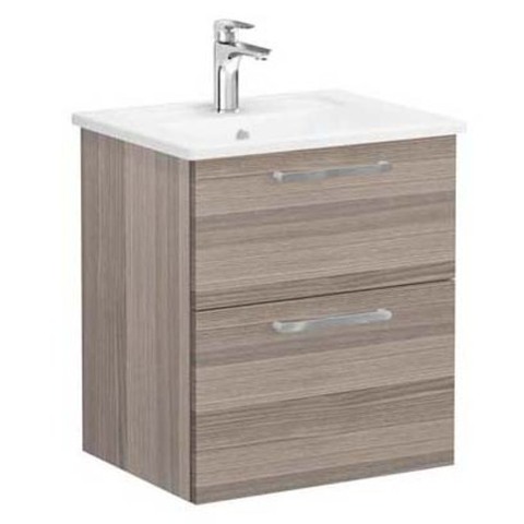 Vitra 68271 Тумба Root 60 см с квадратной раковиной, 2 ящика, кордоба