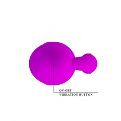 Силиконовый мини вибратор 