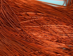 Канитель гладкая оранжевый 1мм (№6135)