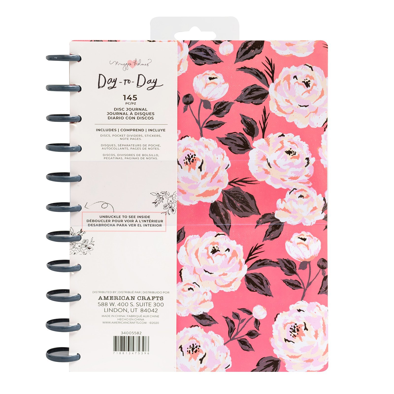 Планер Maggie Holmes Day-To-Day Journal 21х27,5 см- Floral