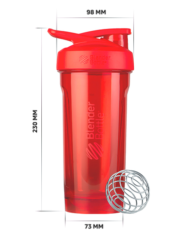Картинка шейкер Blender Bottle Strada Tritan™ 828мл Black - 6